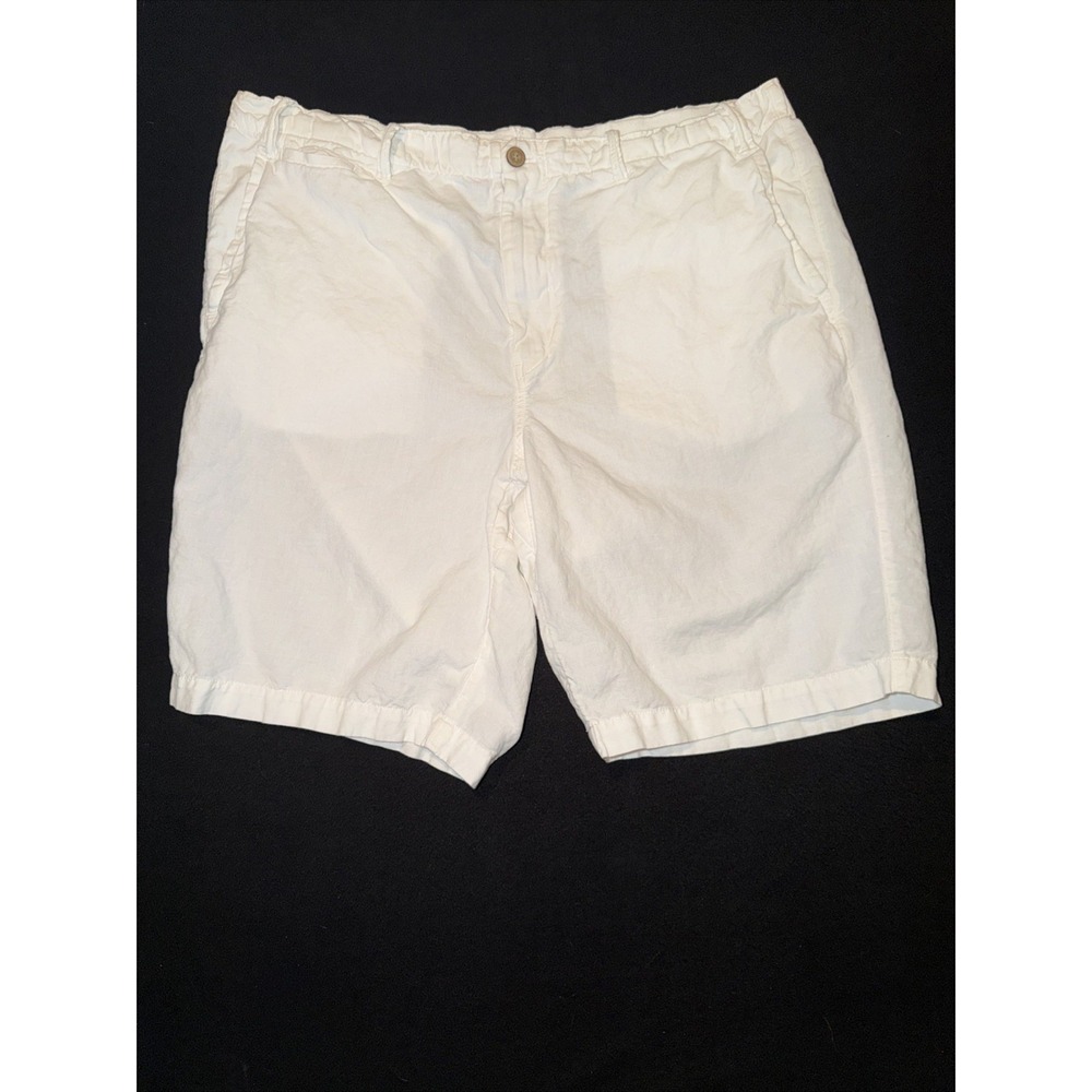 Polo Ralph Lauren White Classic Fit Linen Blend Mens Size‎ 40